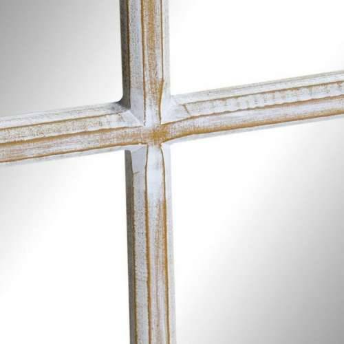 Zidno ogledalo DKD Home Decor Bijela Decapé 90 x 2 x 90 cm 90 x 2,5 x 90 cm (90 Dijelovi) Cijena