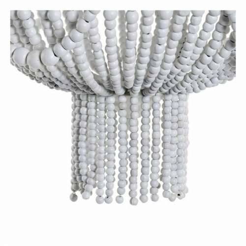 Stropna svjetiljka DKD Home Decor Bijela Metal Drvo MDF 40 W 220 V 50 x 50 x 128 cm Cijena
