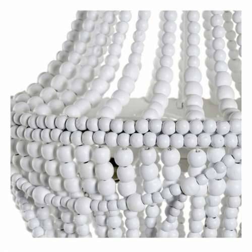 Stropna svjetiljka DKD Home Decor Bijela Metal Drvo MDF 40 W 220 V 50 x 50 x 128 cm Cijena
