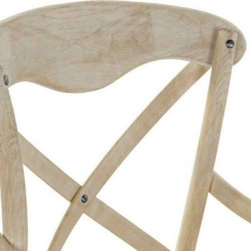 Blagavaonska stolica DKD Home Decor Bijela Pisana 55 x 57 x 92 cm 55 x 47 x 92 cm Cijena