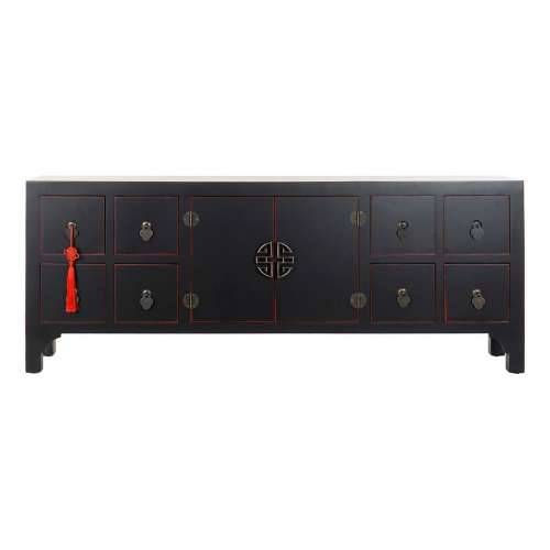 Namještaj za TV kabinet DKD Home Decor Crna Pisana Drvo Jela Drvo MDF 130 x 24 x 51 cm Cijena