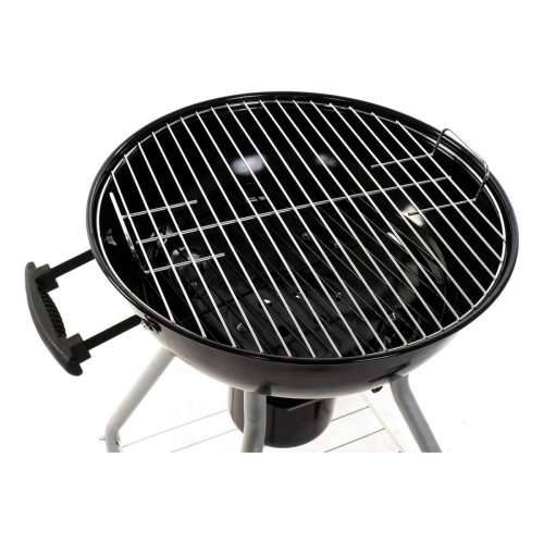 Roštilj na Ugljen s Poklopcem i Kotačima DKD Home Decor Crna Metal Plastika Pravokutno 52,4 x 59 x 91,6 cm Cijena