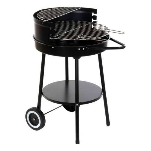 Roštilj na Ugljen na Kotače DKD Home Decor Crna Metal Plastika 59 x 49,5 x 82 cm Cijena