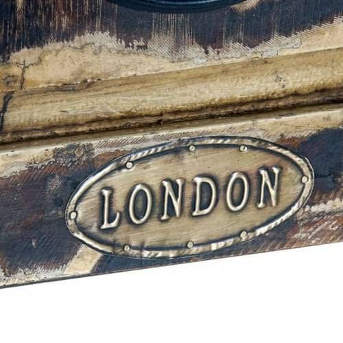 Zidni sat DKD Home Decor London Tikovina (81 x 15 x 37 cm) Cijena