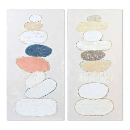 Slika DKD Home Decor Stones 60 x 3,8 x 120 cm Skandinavski (2 kom.) Cijena