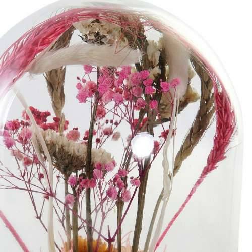 Ukrasna figura DKD Home Decor Kristal Ziedi Drvo MDF (17 x 17 x 26 cm) Cijena