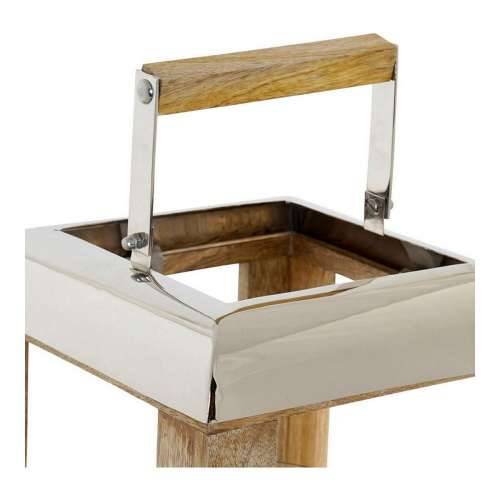 Laternas stends DKD Home Decor Srebro Metal Kristal (23 x 23 x 36 cm) Cijena