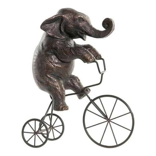 Ukrasna figura DKD Home Decor Metal Smola Slon (30 x 12 x 37 cm) Cijena