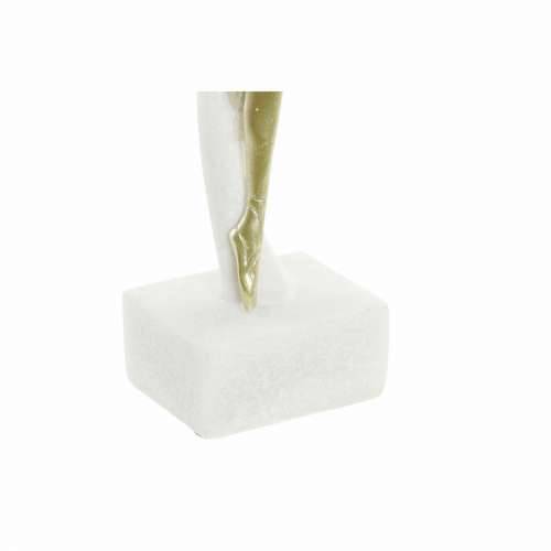 Ukrasna figura DKD Home Decor 13,5 x 12,5 x 40 cm zlatan Bijela Smola Plesačica Klasičnog Plesa Cijena