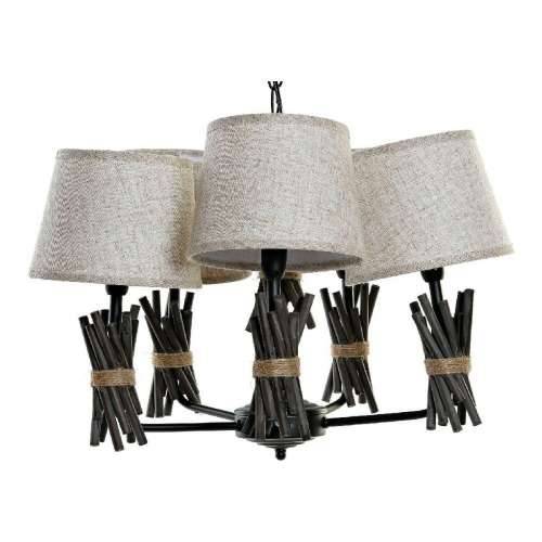 Stropna svjetiljka DKD Home Decor Poliester Metal (55 x 55 x 100 cm) Cijena