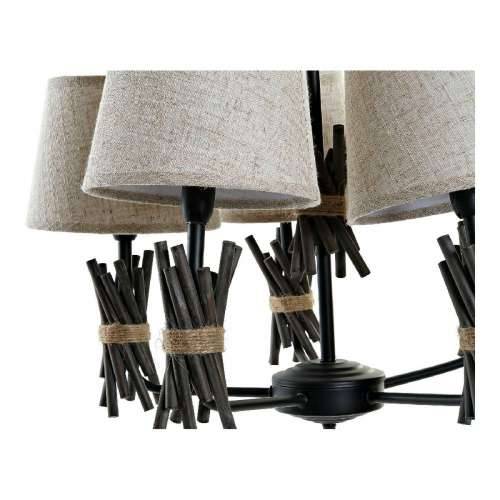 Stropna svjetiljka DKD Home Decor Poliester Metal (55 x 55 x 100 cm) Cijena