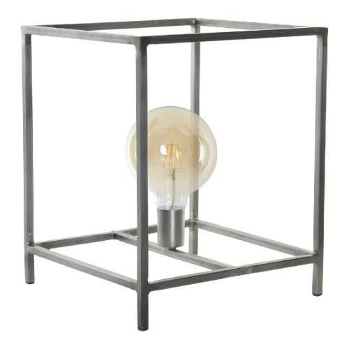 Stolna Svjetiljka DKD Home Decor Metal Gris Oscuro (33 x 33 x 40 cm) Cijena