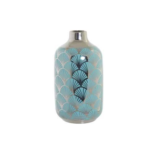 Vrč DKD Home Decor 13 x 13 x 26 cm Porculan Turkizno Orijentalno kromirano Cijena