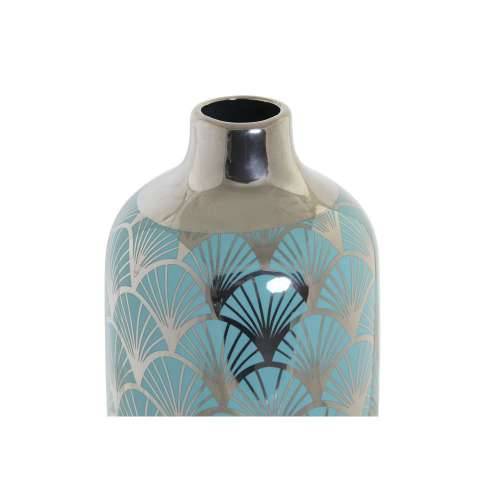 Vrč DKD Home Decor 13 x 13 x 26 cm Porculan Turkizno Orijentalno kromirano Cijena