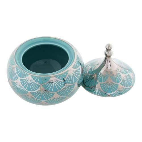 Kutija za nakit DKD Home Decor Porculan Turkizno 14 x 14 x 17 cm Cijena