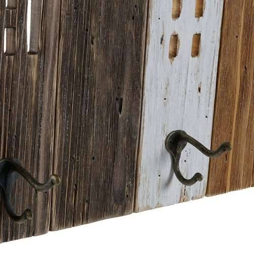 Zidna vješalica DKD Home Decor Metal Kuće 91 x 9,5 x 29,5 cm Cijena