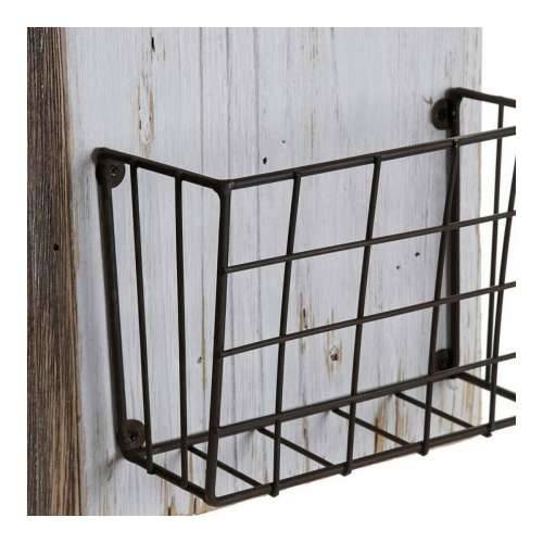 Stalak za časopise DKD Home Decor Bijela Smeđa Metal Paulovnija (57 x 10 x 40 cm) Cijena
