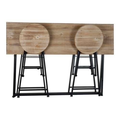 Komplet stola i 4 stolice DKD Home Decor 141,5 x 151 x 86,5 cm (5 pcs) Cijena