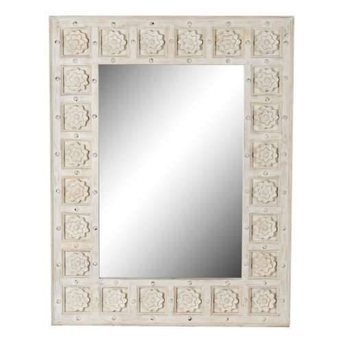 Zidno ogledalo DKD Home Decor Bijela Indijac Decapé 93,5 x 4,7 x 120,3 cm Cijena