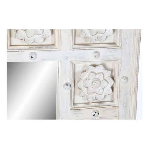 Zidno ogledalo DKD Home Decor Bijela Indijac Decapé 93,5 x 4,7 x 120,3 cm Cijena