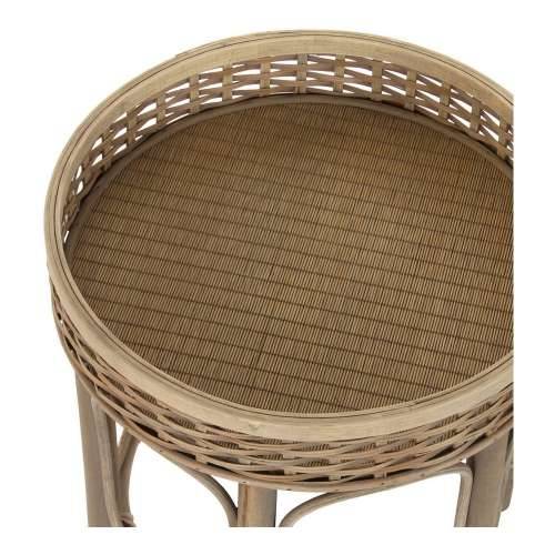 Pomoćni stolić DKD Home Decor 8424001811281 49 x 49 x 55 cm Prirodno Cijena