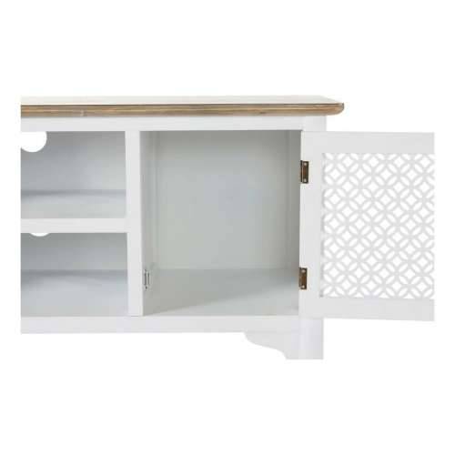 Namještaj za TV kabinet DKD Home Decor 8424001812066 Bijela Pisana Svijetlo smeđi Jela 120 x 45 x 58 cm Cijena