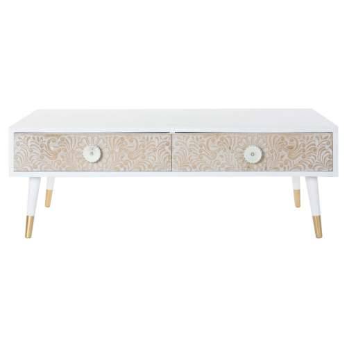 Namještaj za TV kabinet DKD Home Decor Bijela Jela Svijetlo smeđi (120 x 65 x 42 cm) Cijena