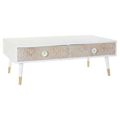 Namještaj za TV kabinet DKD Home Decor Bijela Jela Svijetlo smeđi (120 x 65 x 42 cm) Cijena