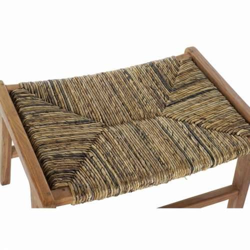 Stolac DKD Home Decor   65 x 47 x 40 cm Prirodno Tikovina Plastika Svijetlo smeđi Cijena