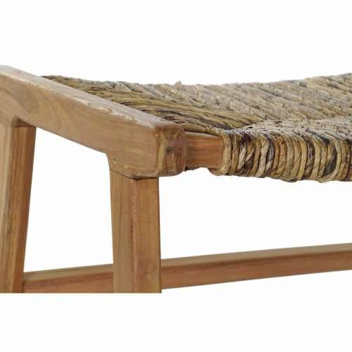 Stolac DKD Home Decor   65 x 47 x 40 cm Prirodno Tikovina Plastika Svijetlo smeđi Cijena