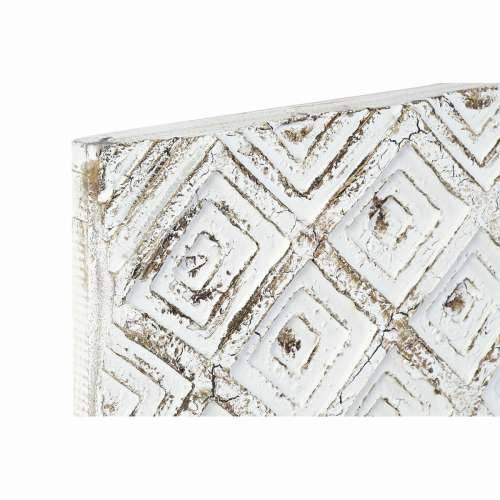 Uzglavlje DKD Home Decor 162 x 4 x 82 cm Bijela Drvo MDF Cijena