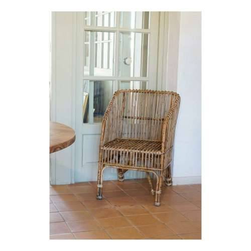 Vrtna fotelja DKD Home Decor Prirodno 56 x 52 x 82 cm Cijena