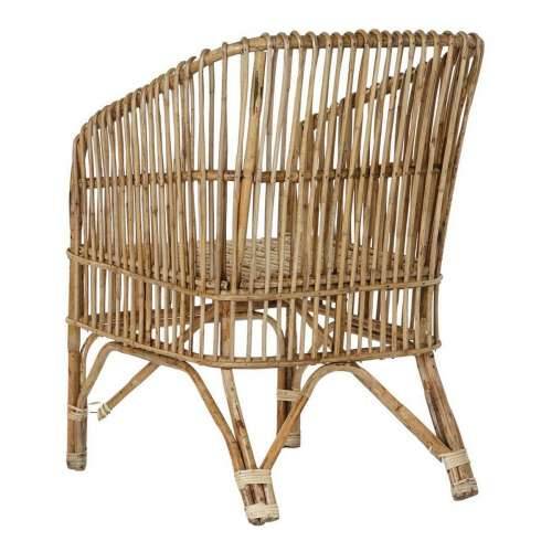 Vrtna fotelja DKD Home Decor Prirodno 56 x 52 x 82 cm Cijena