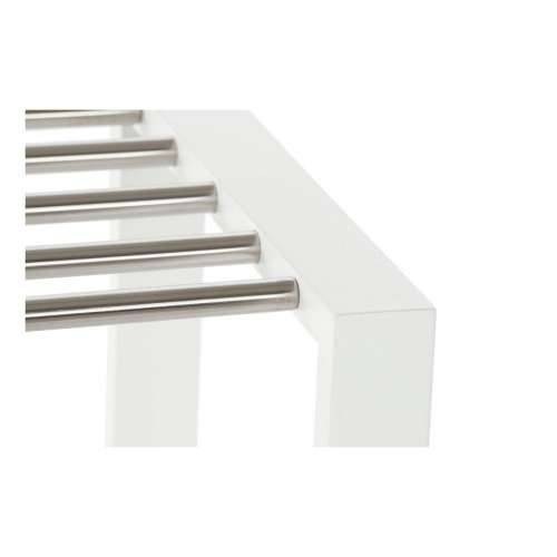 Ormarić za cipele DKD Home Decor 8424001835041 Bijela Pisana Srebrna Drvo Metal 80 x 30 x 50 cm Cijena