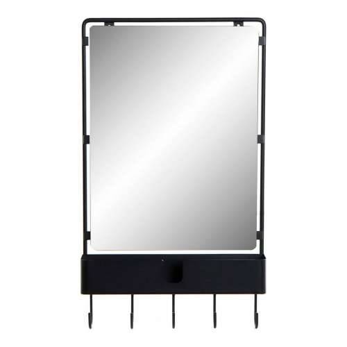 Zidna vješalica DKD Home Decor Crna Metal Loft 40 x 9 x 72 cm (1 kom.) Cijena
