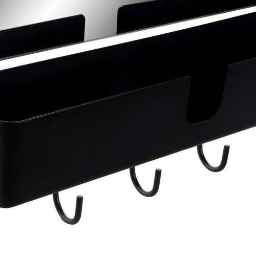 Zidna vješalica DKD Home Decor Crna Metal Loft 40 x 9 x 72 cm (1 kom.) Cijena