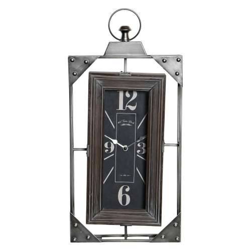 Zidni sat DKD Home Decor Loft Drvo Željezo (29 x 6.5 x 61 cm) Cijena