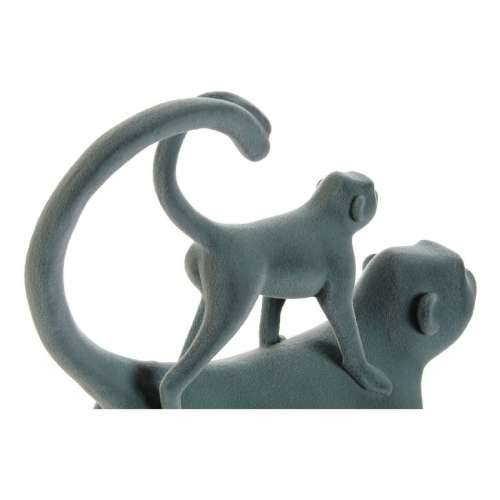 Ukrasna figura DKD Home Decor Zelena Roza Smola Flokirano Tropsko 22,5 x 8 x 27,5 cm Cijena