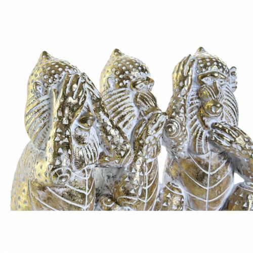 Ukrasna figura DKD Home Decor zlatan Smola Tropsko Decapé 21 x 11 x 16,2 cm Cijena