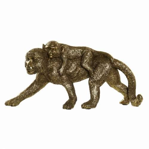 Ukrasna figura DKD Home Decor FZ-93395 Bijela zlatan Smola Pravokutno Kolonijalni moderan 26 x 6 x 12 cm Cijena
