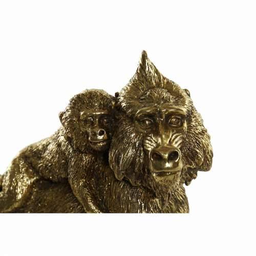 Ukrasna figura DKD Home Decor FZ-93397 Bijela zlatan Smola Pravokutno Kolonijalni moderan 21 x 8,5 x 18,5 cm Cijena
