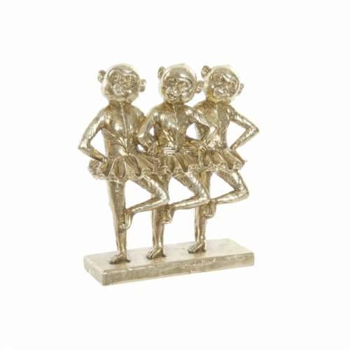 Ukrasna figura DKD Home Decor FZ-91957 Siva zlatan Smola Pravokutno Kolonijalni moderan Majmun 23 x 9,5 x 24 cm Cijena