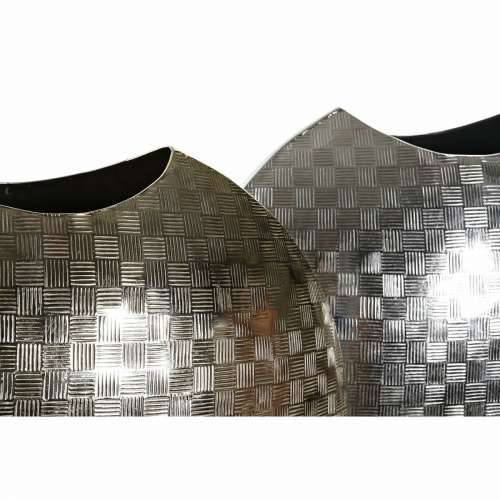 Vrč DKD Home Decor 37 x 14 x 33 cm Srebrna zlatan Aluminij moderan (2 kom.) Cijena