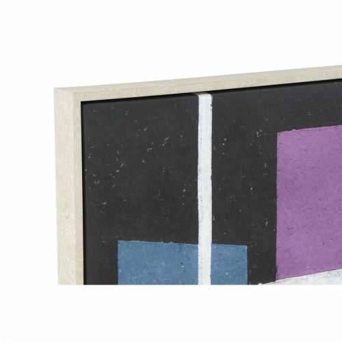 Slika DKD Home Decor 83 x 4,5 x 83 cm Apstraktno moderan (2 kom.) Cijena