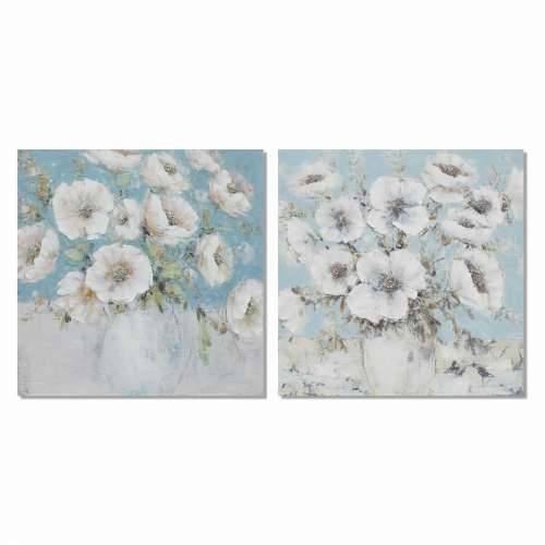 Slika DKD Home Decor 100 x 2,8 x 100 cm Vrč Shabby Chic (2 kom.) Cijena