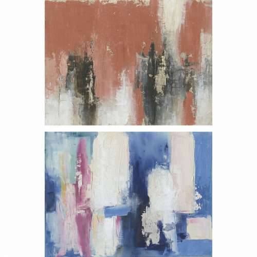 Slika DKD Home Decor Apstraktno 120 x 4 x 90 cm moderan (2 kom.) Cijena