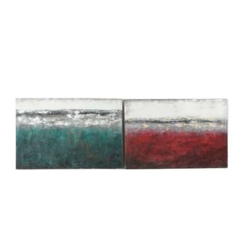 Slika DKD Home Decor 120 x 3,5 x 80 cm Apstraktno moderan (2 kom.) Cijena