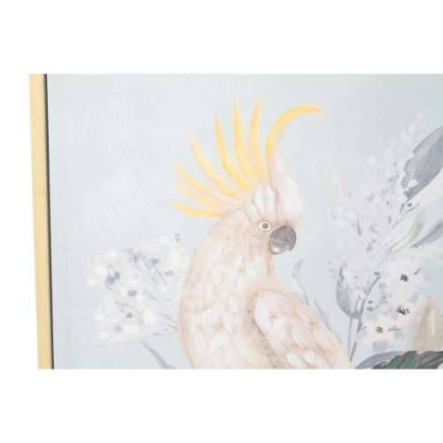 Slika DKD Home Decor 60 x 4 x 80 cm Ziedi Tropsko (2 kom.) Cijena