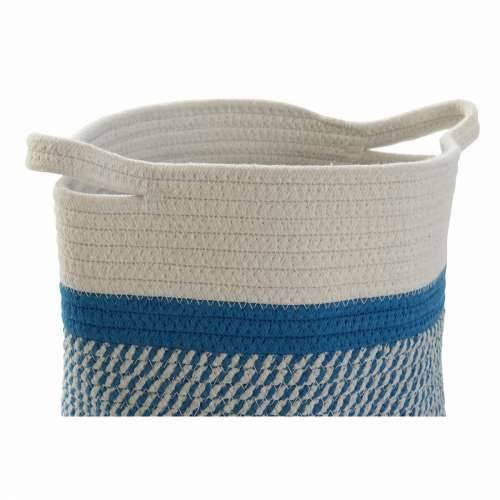košara DKD Home Decor Plava Crna Bež Siva 25 x 25 x 20 cm (4 Dijelovi) Cijena
