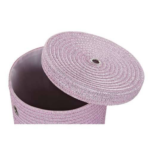 Višenamjenska Košara DKD Home Decor Siva Roza polipropilen 42 x 42 x 52,5 cm 4 Kg Cijena